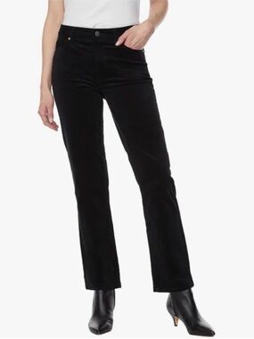 Buffalo David Bitton Women's Stretch Straight Leg Corduroy Pants, Black, 8/29